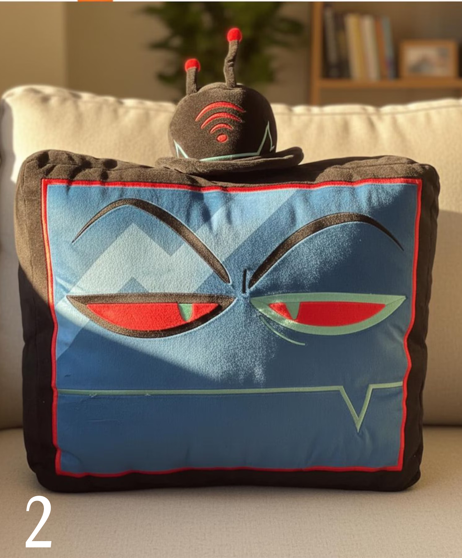 Preorder Hazbin Hotel throw double side plush pillow / pillowcase , gift for fans - Image 7