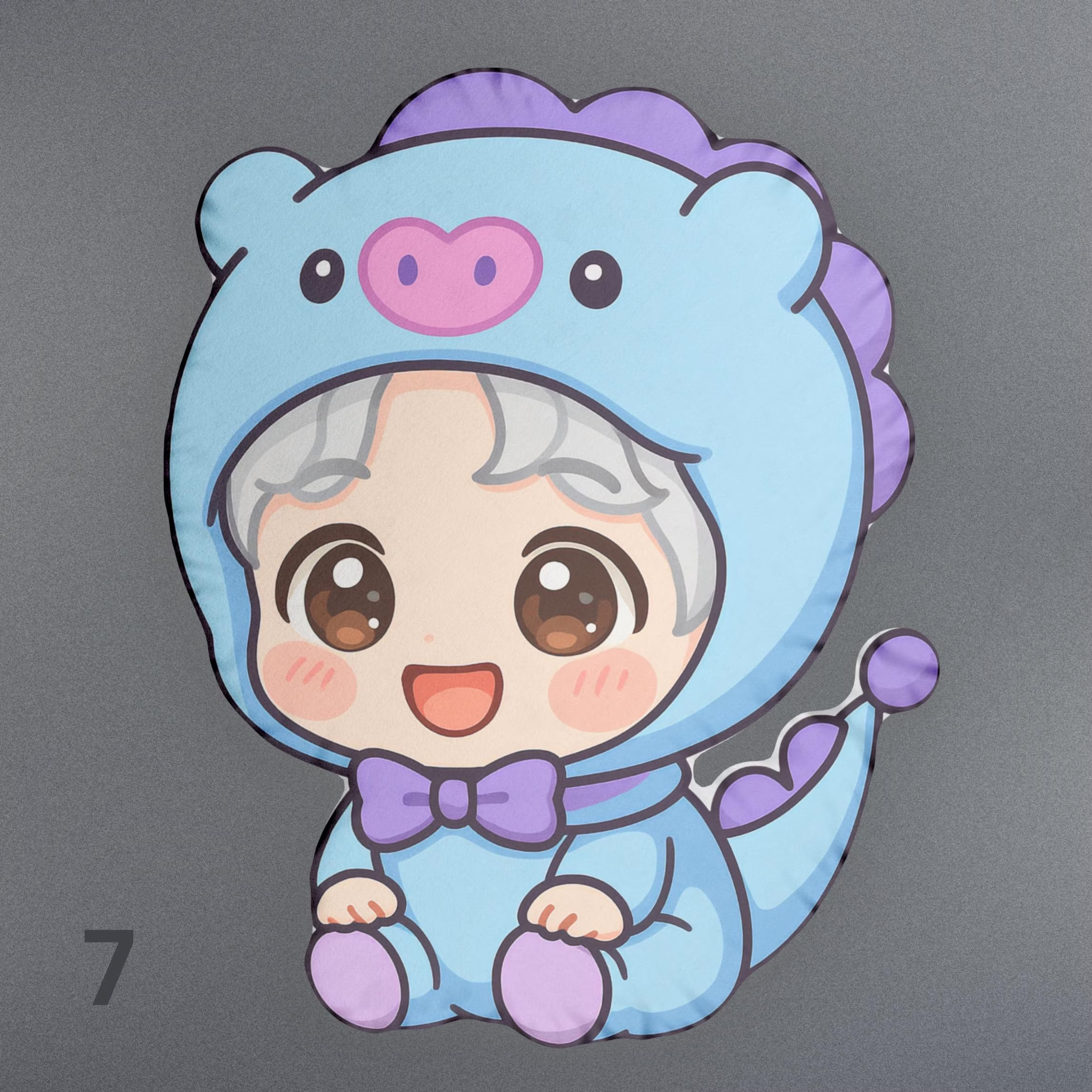 Custom Regal Character Body Pillow - Image 8