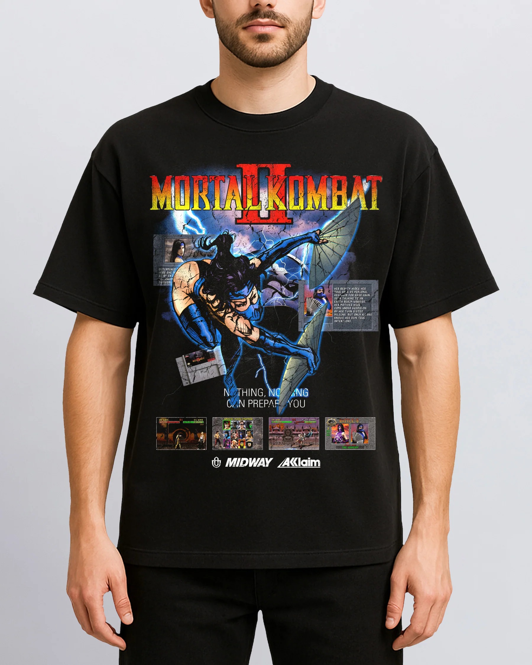 Video Games 'Mortal Kombat II: Kitana' T-Shirt - Image 2