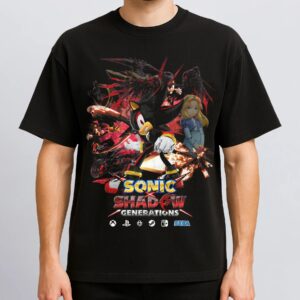Alternative view of Video Games 'S o n i c x Shadow Generations' T-Shirt