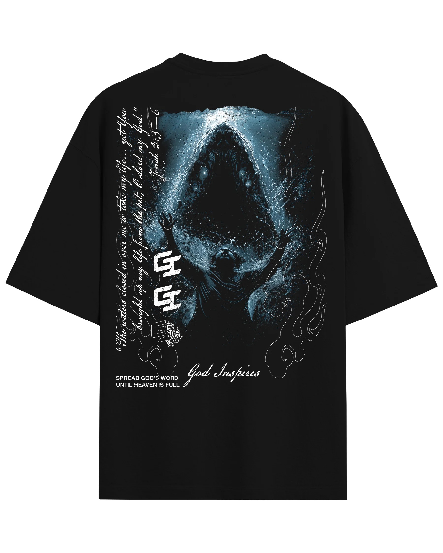 'Jonah and the Whale' Oversized T-Shirt