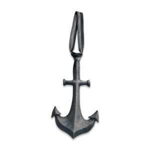 Alternative view of Anchor Tie Large Metal Anchor Neck Tie, Vintage Tie, Novelty Tie, Tie Accessories Holiday Gift, Tie Gift, Tie Accessories