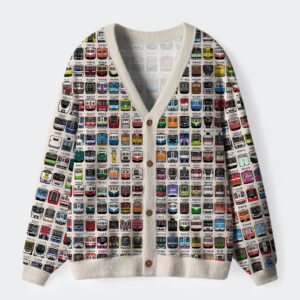 Exploring Japan Through Its Unique Trains Ugly Cardigan Sweater