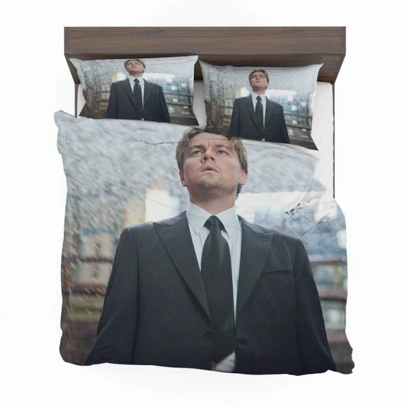 Alternative view of Inception Movie Leonardo Dicaprio Bedding Set - Custom Bedding Set