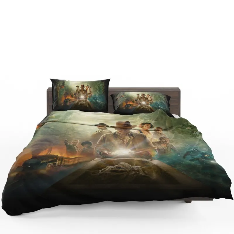 Indiana Jones And The Dial Of Destiny Ancient Secrets Bedding Set - Custom Bedding Set