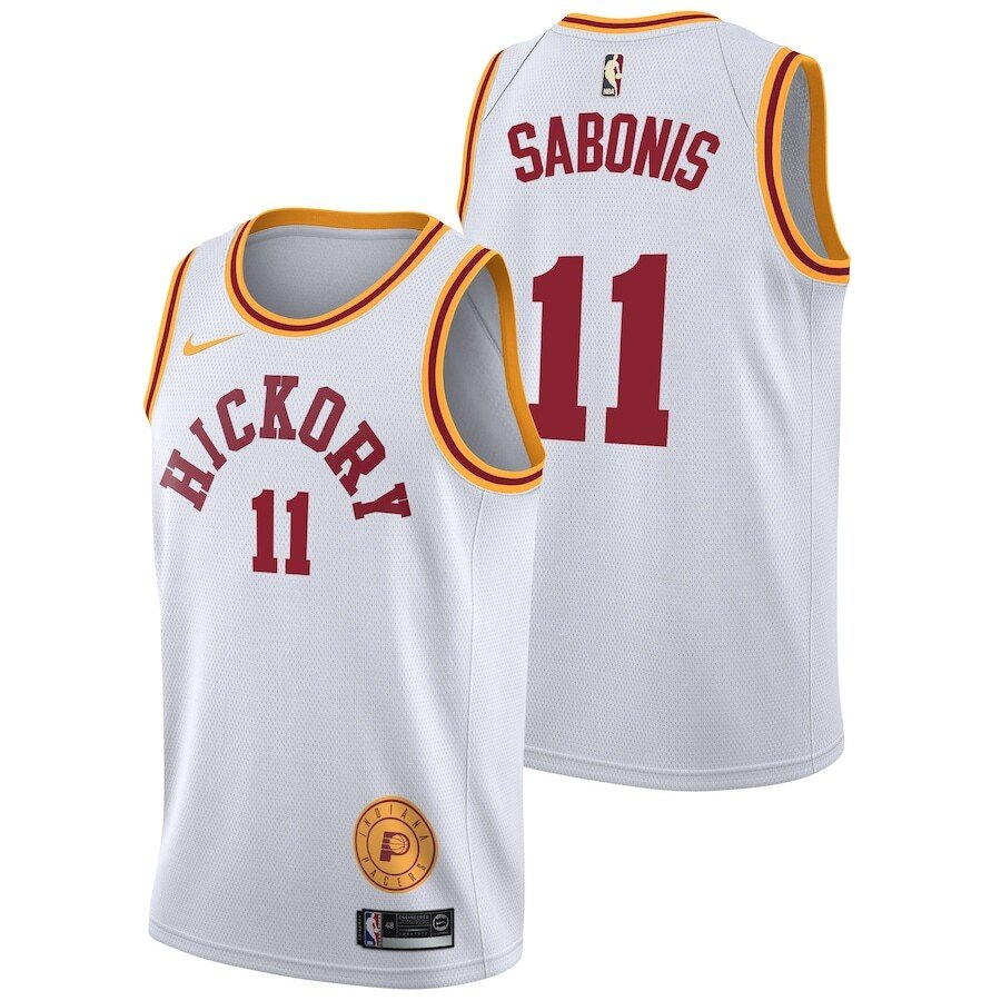 Indiana Pacers Classic Edition Swingman Basketball Jersey - Domantas Sabonis - Mens