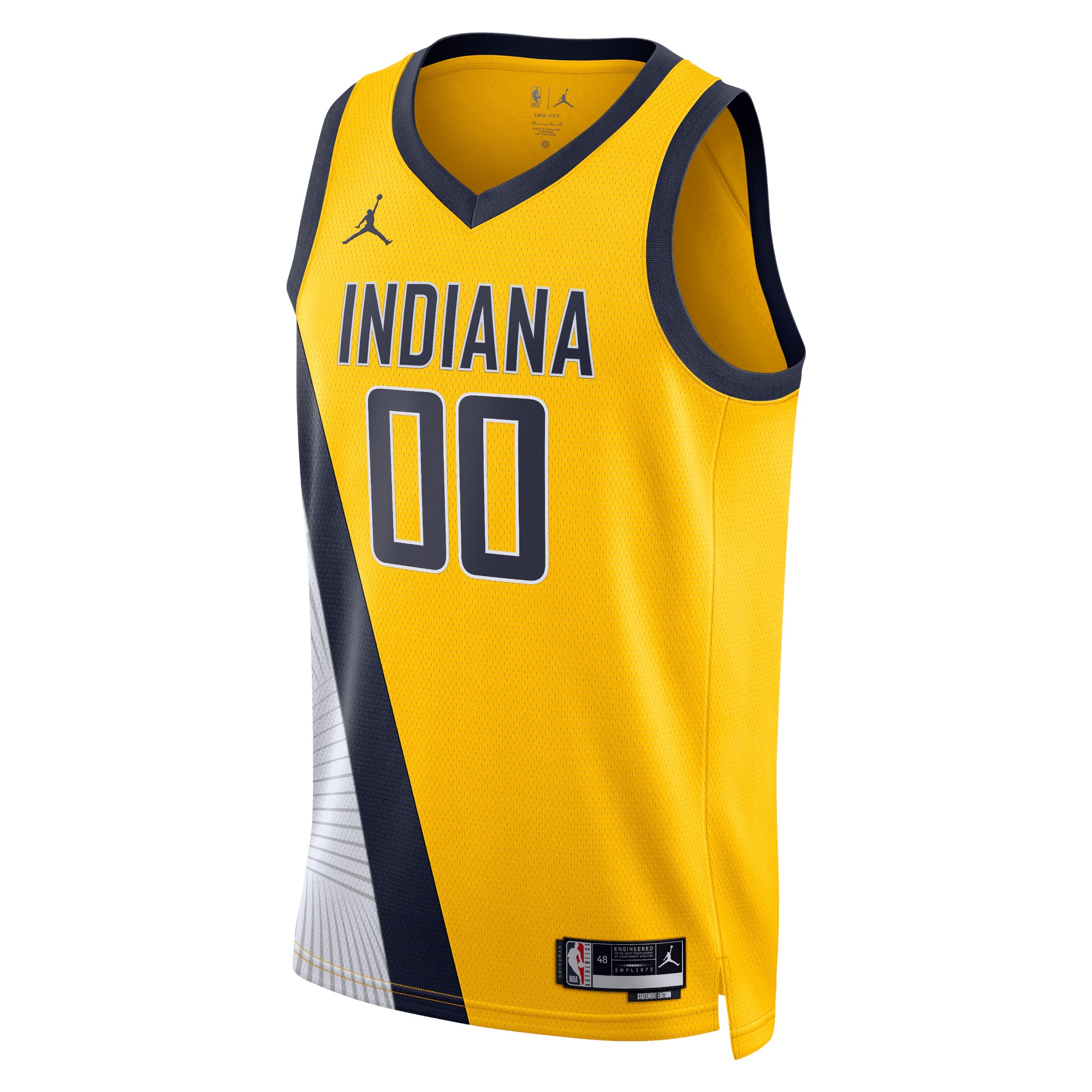 Indiana Pacers Jordan Statement Edition Swingman Basketball Jersey - Navy - Bennedict Mathurin - Unisex - JS264 