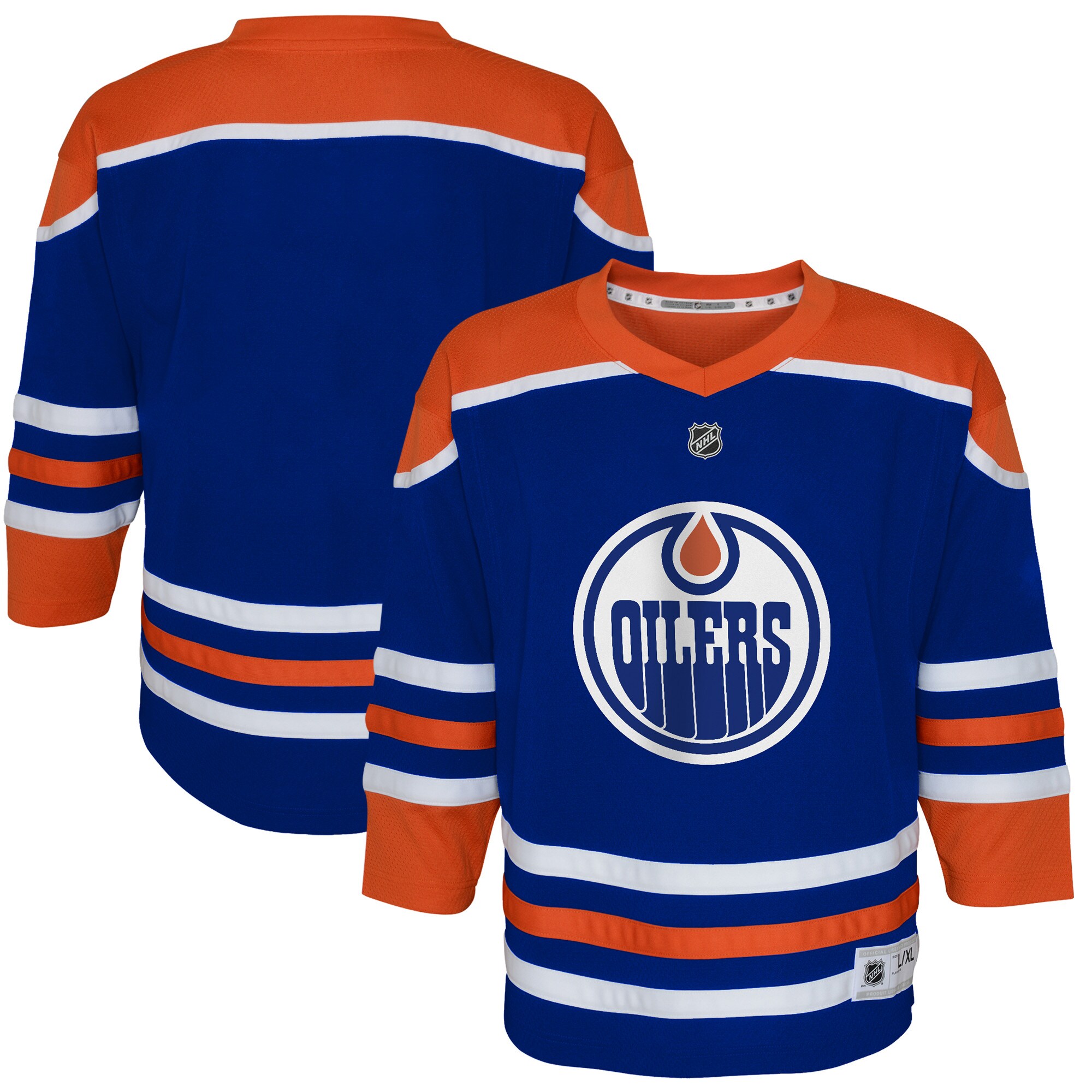 Infant Edmonton Oilers Royal Home Hockey Jersey - JS621 