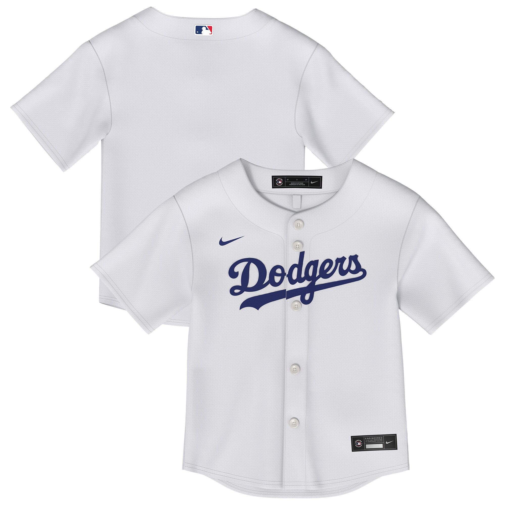Infant Los Angeles Dodgers White Home Baseball Jersey 
