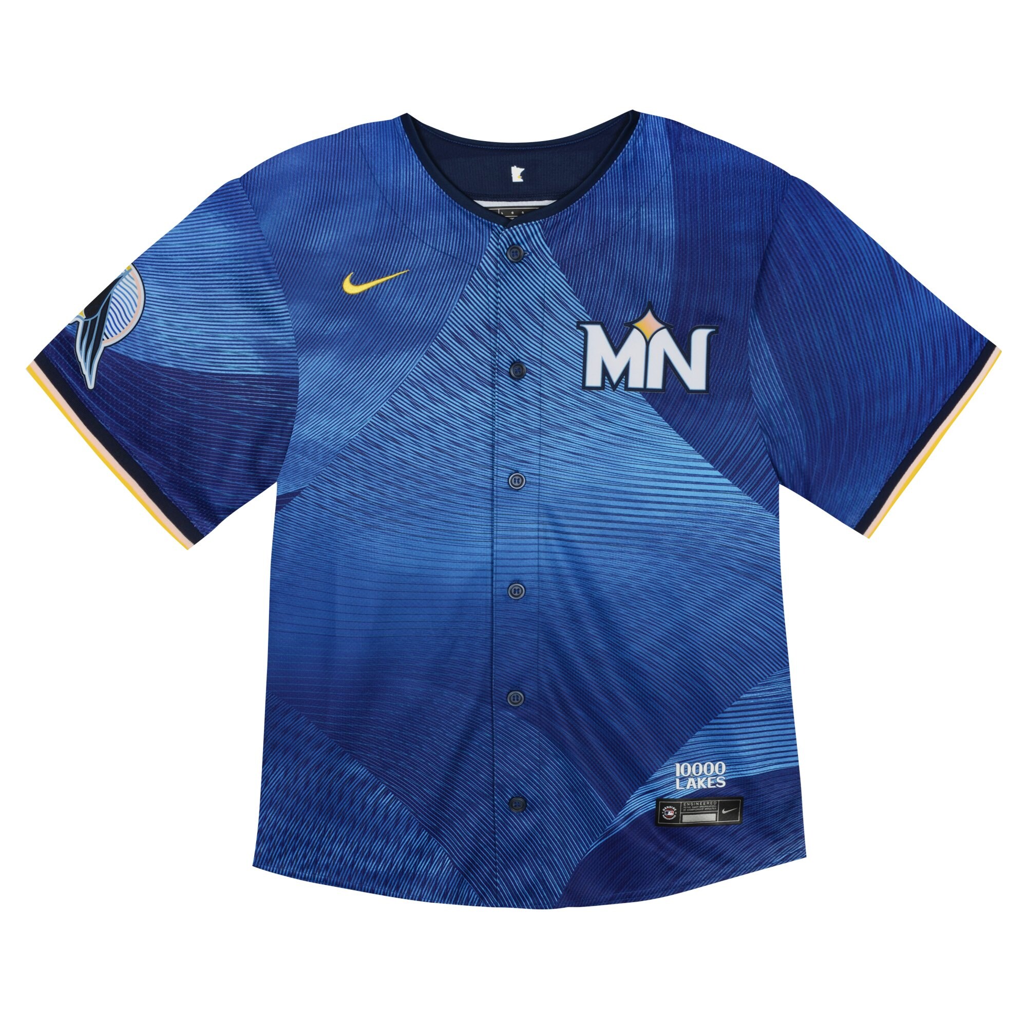 Alternative view of Infant Minnesota Twins Navy 2024 City Connect Limited Baseball Jersey 