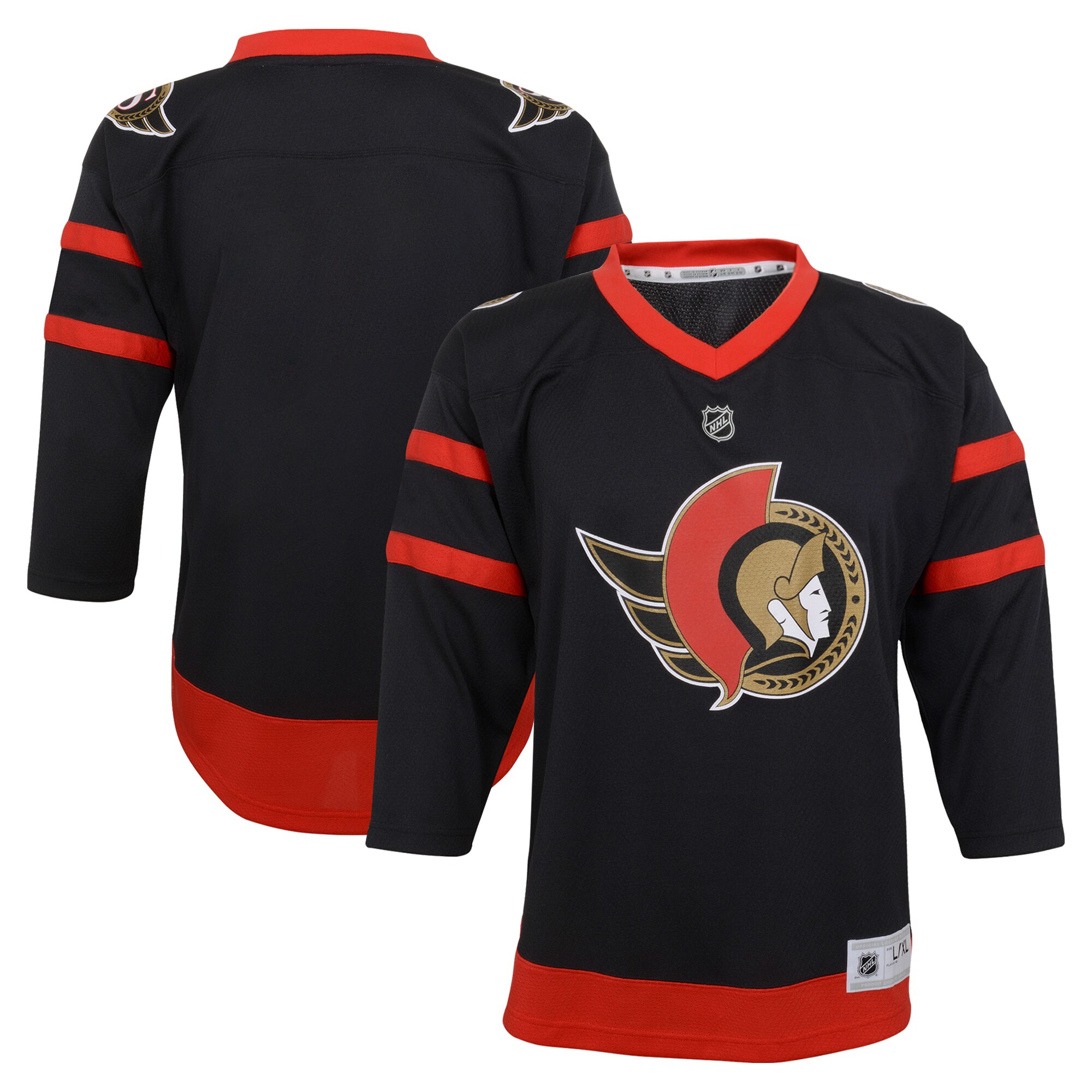 Infant Ottawa Senators Black Hockey Jersey - JS706 