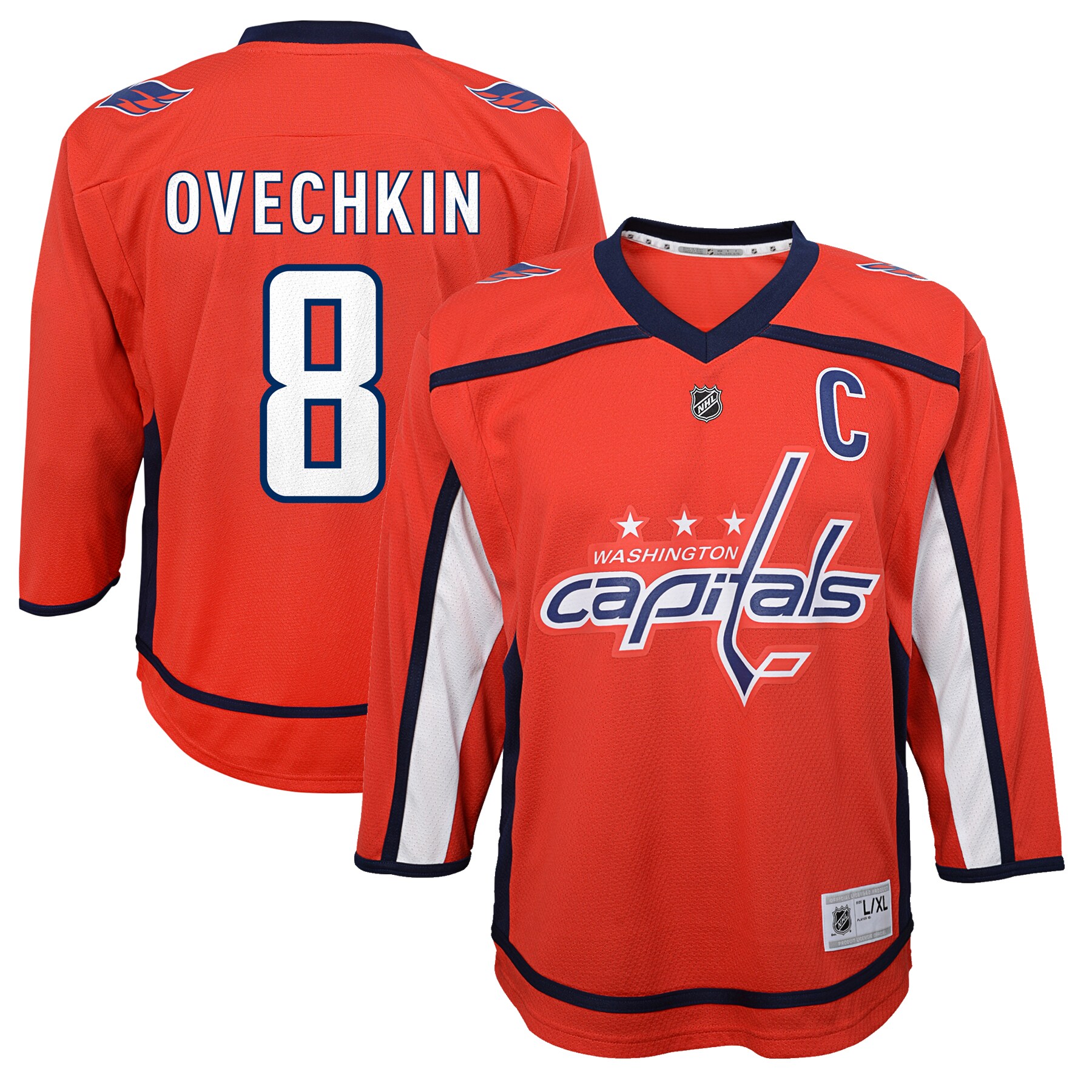 Infant Washington Capitals Alexander Ovechkin Red Player Hockey Jersey - JS947 