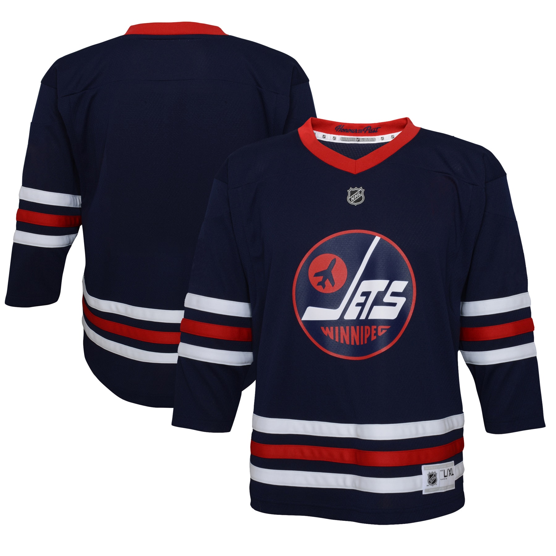 Infant Winnipeg Jets Navy 2021/22 Alternate Hockey Jersey - JS580 