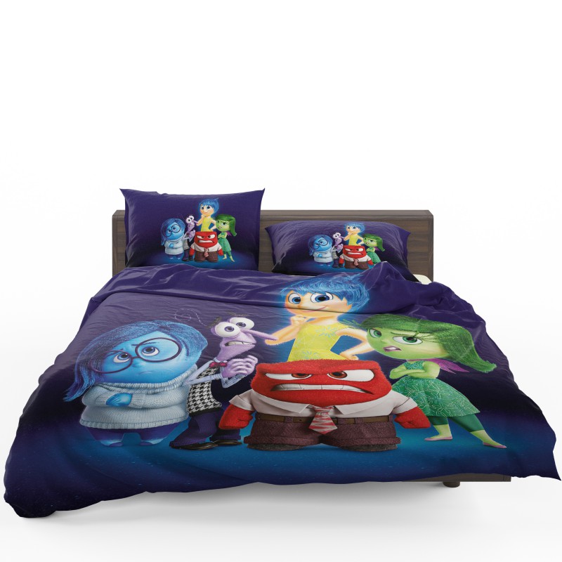 Inside Out Pixar Animation Movie Bedding Set - Custom Bedding Set
