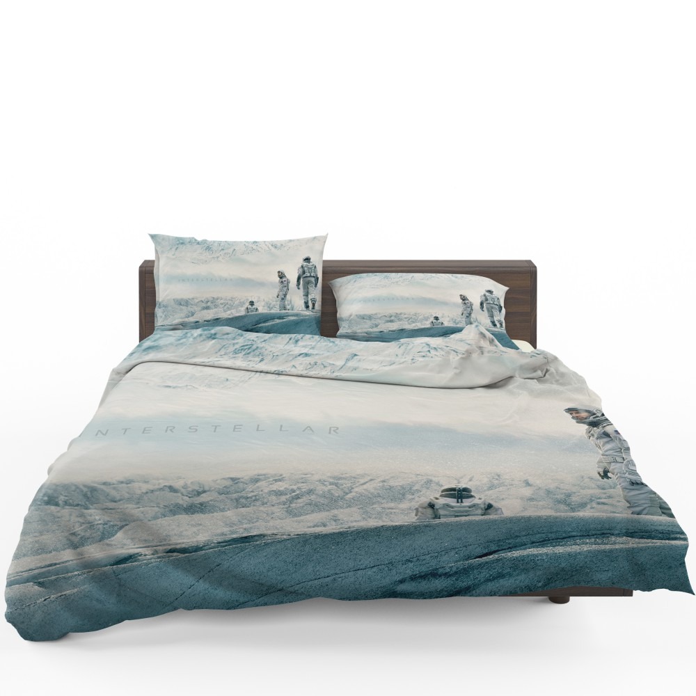 Interstellar Movie Cooper In Mann Planet Bedding Set - Custom Bedding Set