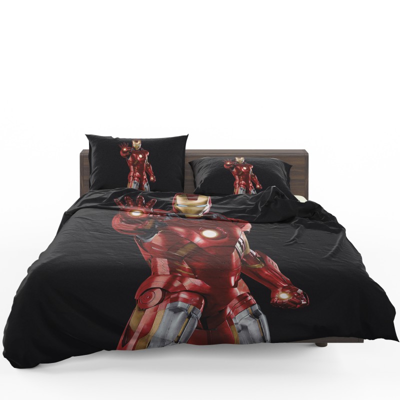 Iron Man Marvel Comics Superheroes Bedding Set - Custom Bedding Set