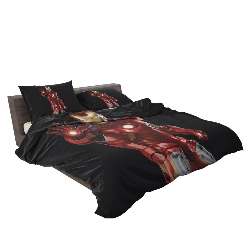 Alternative view of Iron Man Marvel Comics Superheroes Bedding Set - Custom Bedding Set