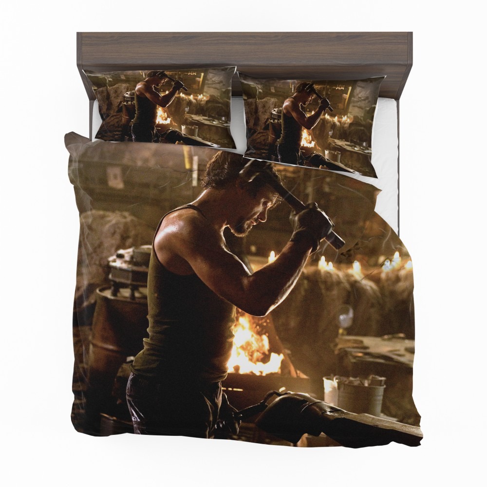 Alternative view of Iron Man Movie Avenger Iron Man Marvel Comics Robert Downey Jr Bedding Set - Custom Bedding Set