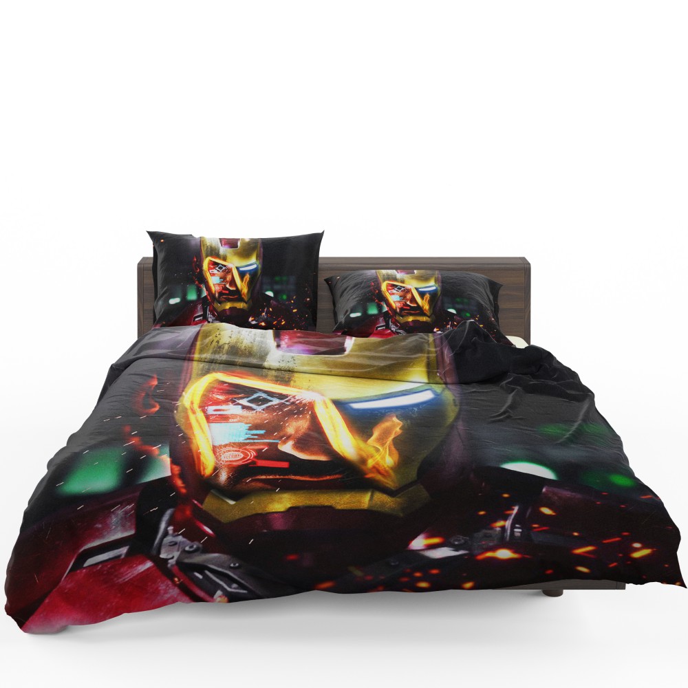 Iron Man Movie Marvel End Game Bedding Set - Custom Bedding Set