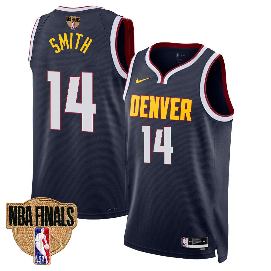 Ish Smith 14 Denver Nuggets Final Champions 2023 Swingman Basketball Jersey - Black - JS772 