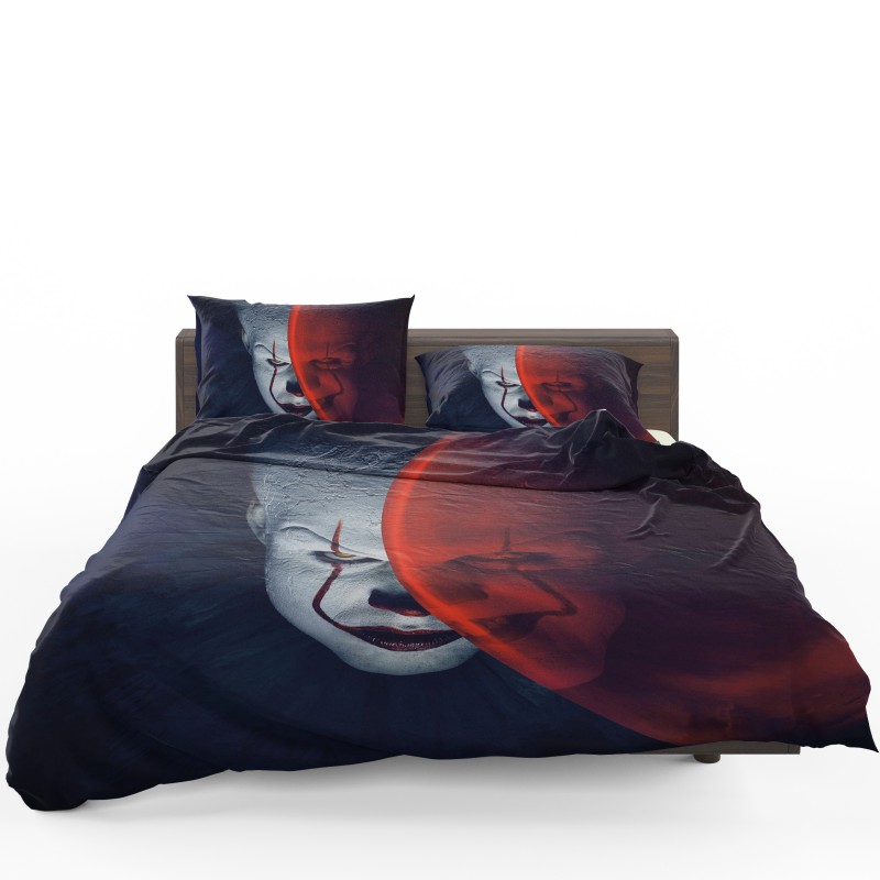 It Movie Clown Bill Skarsgard Bedding Set - Custom Bedding Set