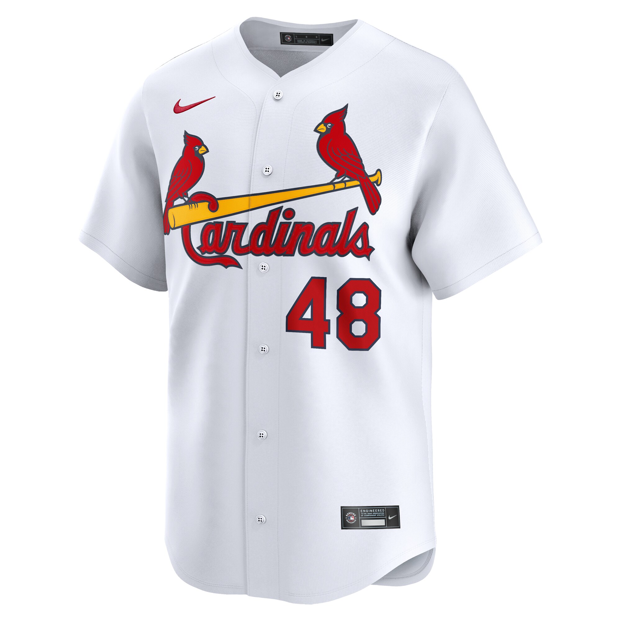 Alternative view of IvÃƒÆ’Ã‚Â¡n Herrera St. Louis Cardinals Home Limited Player Baseball JerseyÃƒâ€šÃ‚Â ÃƒÂ¢Ã¢â€šÂ¬Ã¢â‚¬Å“ White