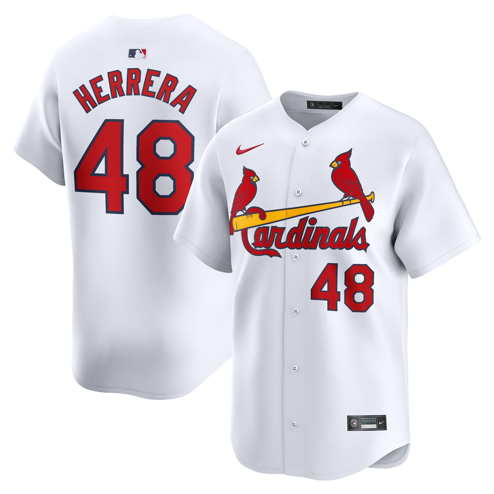 IvÃƒÆ’Ã‚Â¡n Herrera St. Louis Cardinals Home Limited Player Baseball JerseyÃƒâ€šÃ‚Â ÃƒÂ¢Ã¢â€šÂ¬Ã¢â‚¬Å“ White