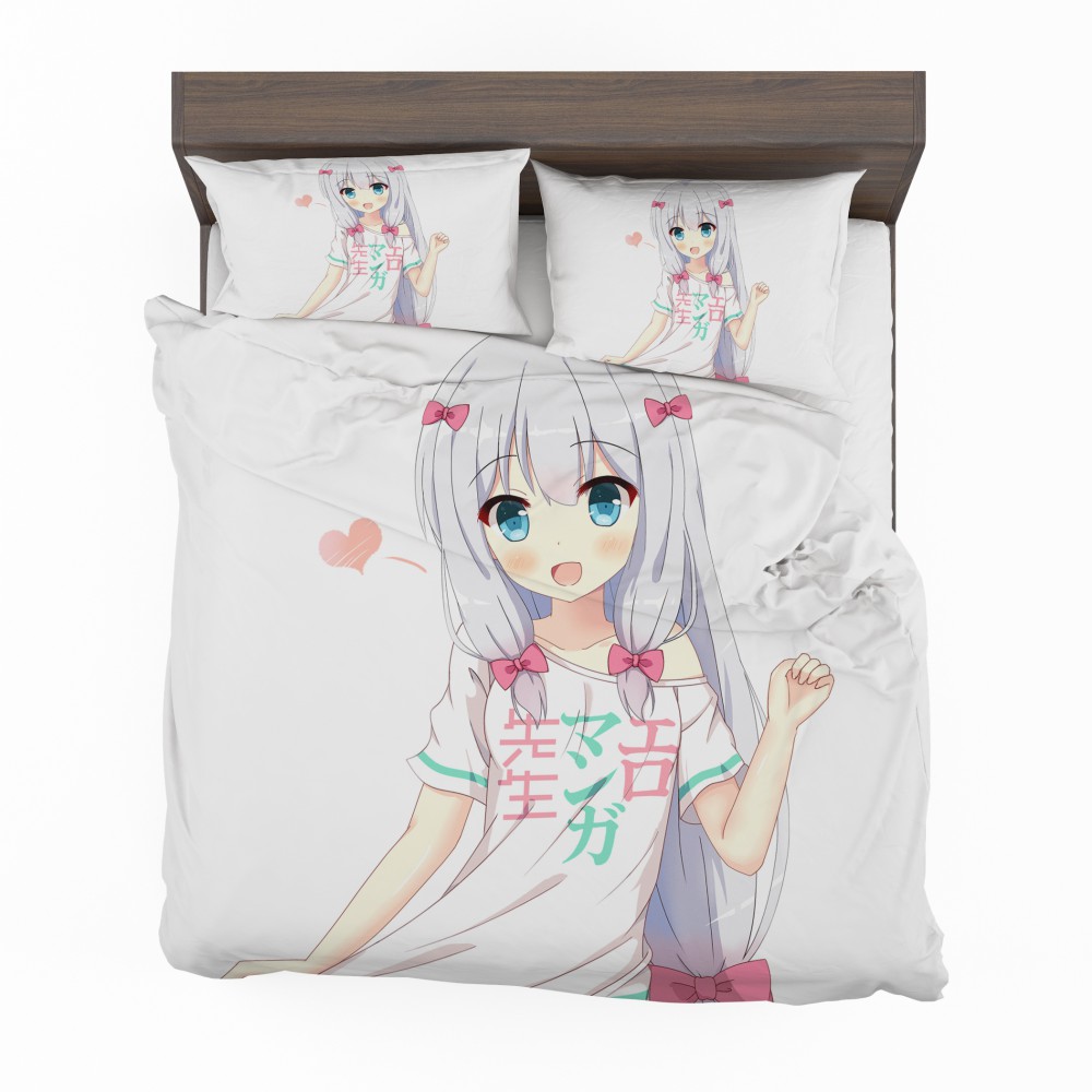 Alternative view of Izumi Sagiri Eromanga Sensei Bedding Set - Custom Bedding Set