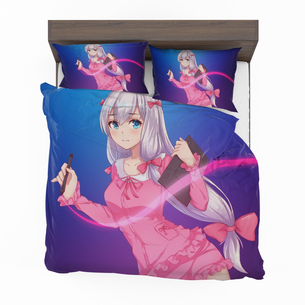 Alternative view of Izumi Sagiri Japanese Anime Bedding Set - Custom Bedding Set