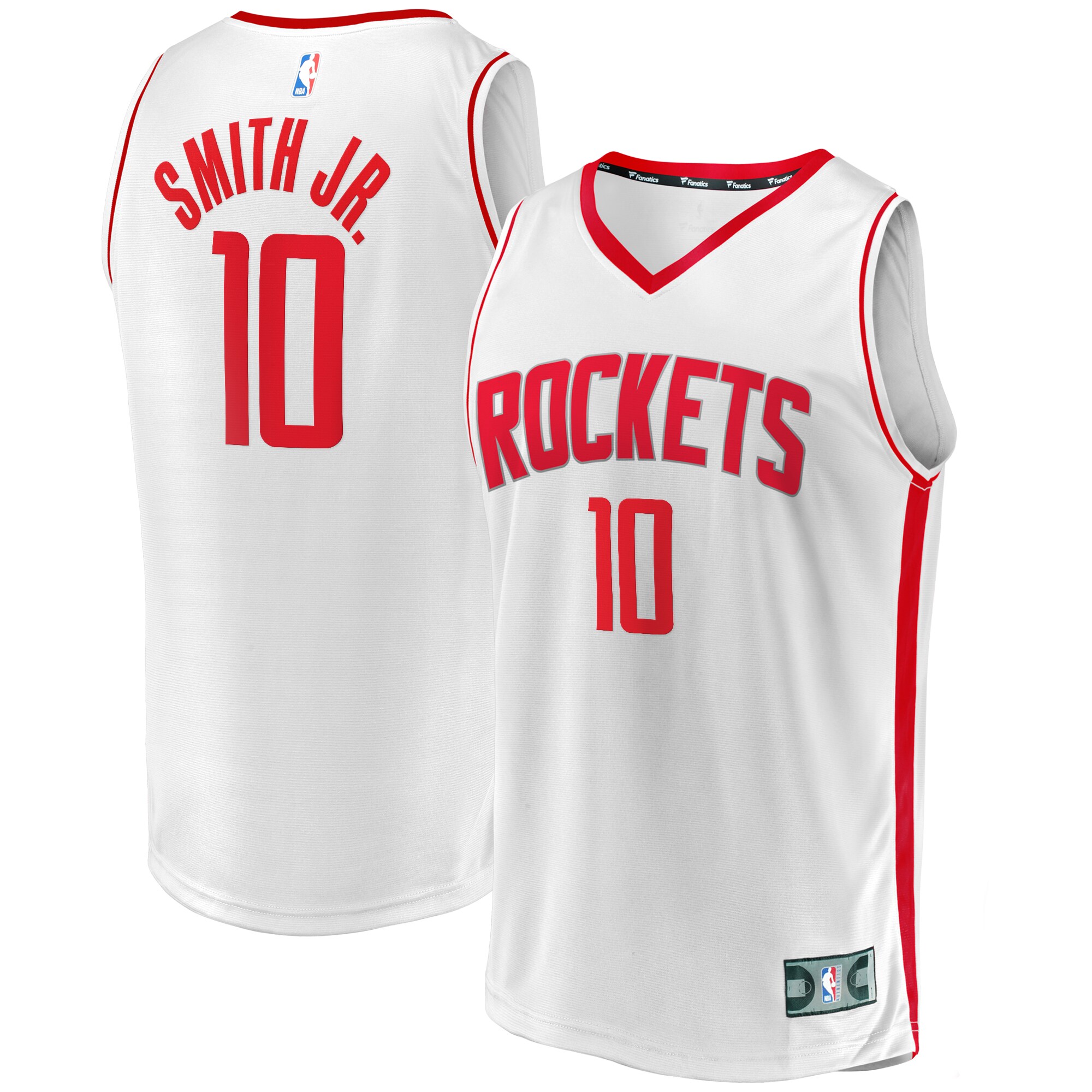 Jabari Smith Jr. Houston Rockets Fanatics Fast Break Replica Player Basketball Jersey - Association Edition - White