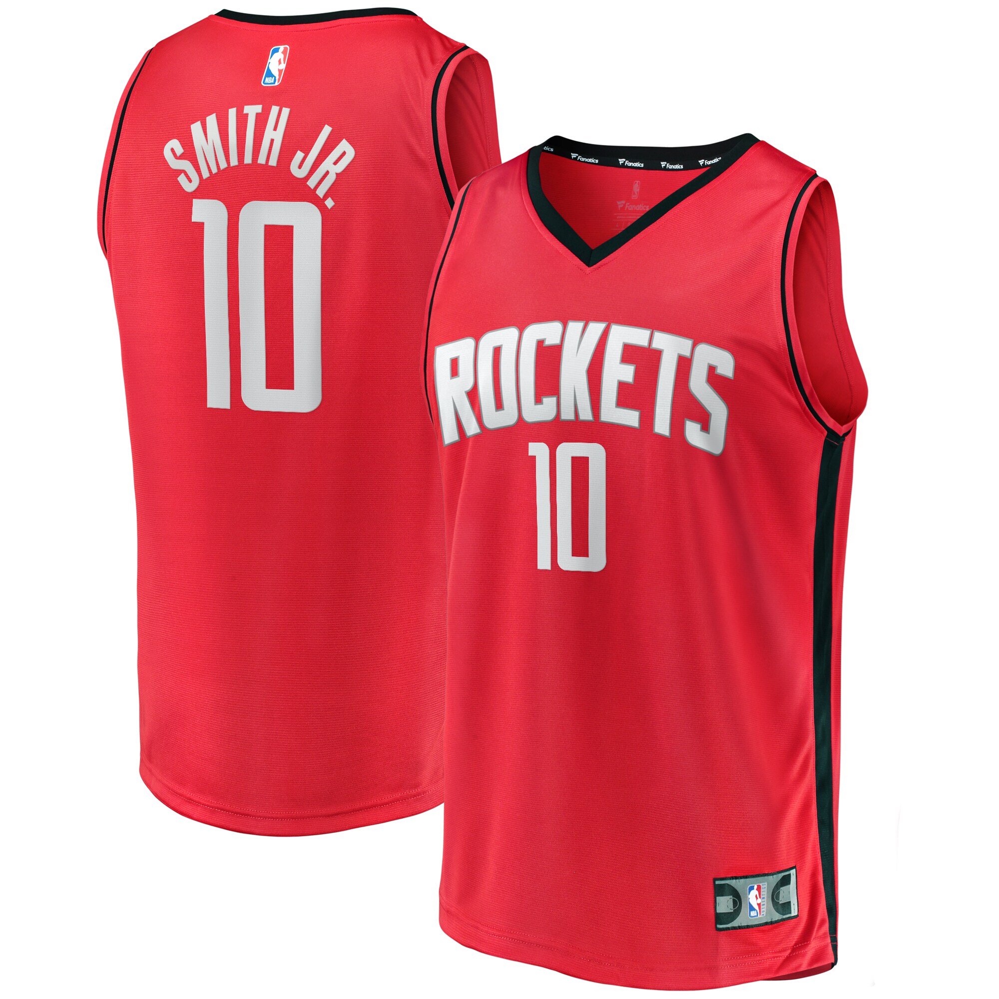 Jabari Smith Jr. Houston Rockets Fanatics Fast Break Replica Player Basketball Jersey - Icon Edition - Red