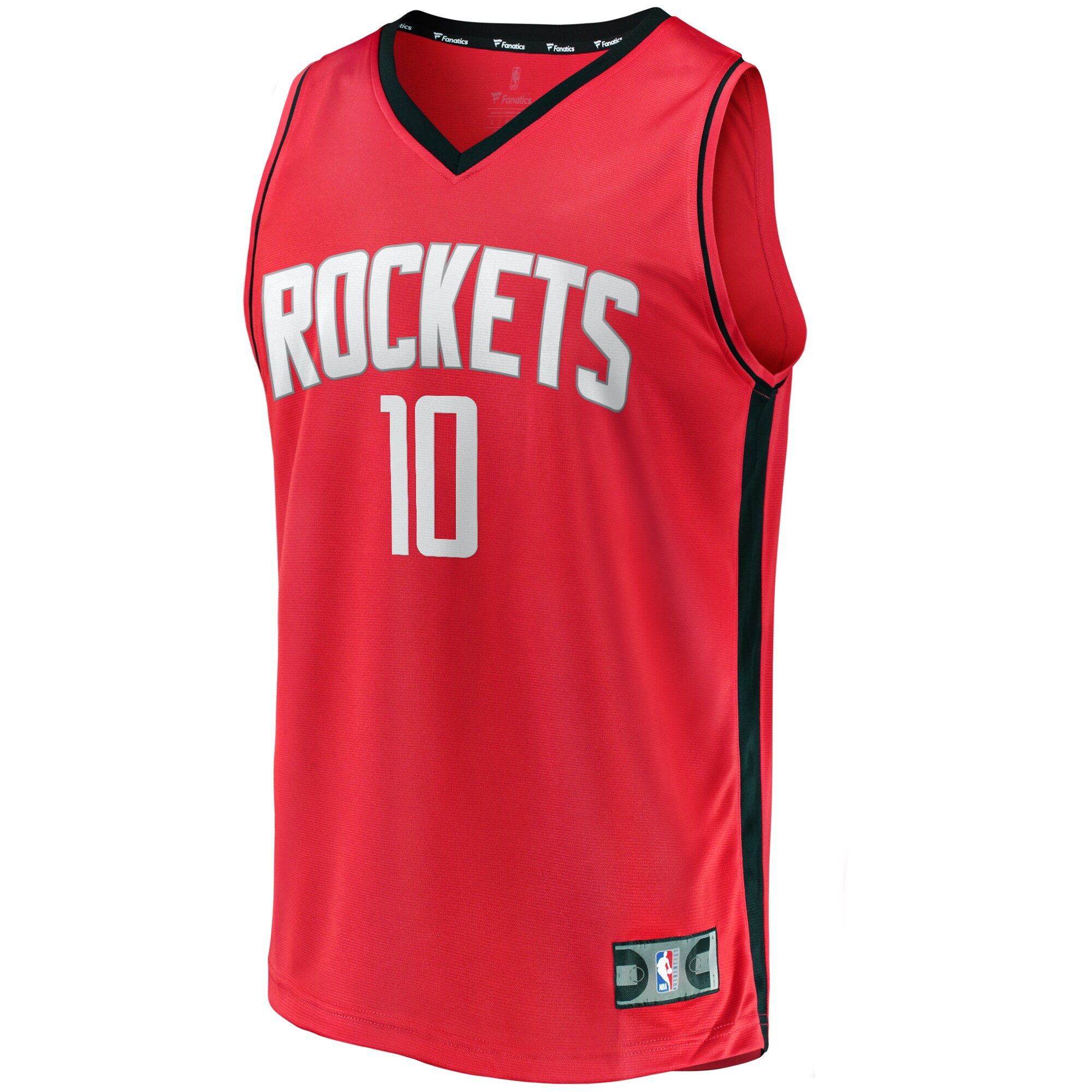 Alternative view of Jabari Smith Jr. Houston Rockets Fanatics Youth Fast Break Replica Player Basketball Jersey - Icon Edition - Red