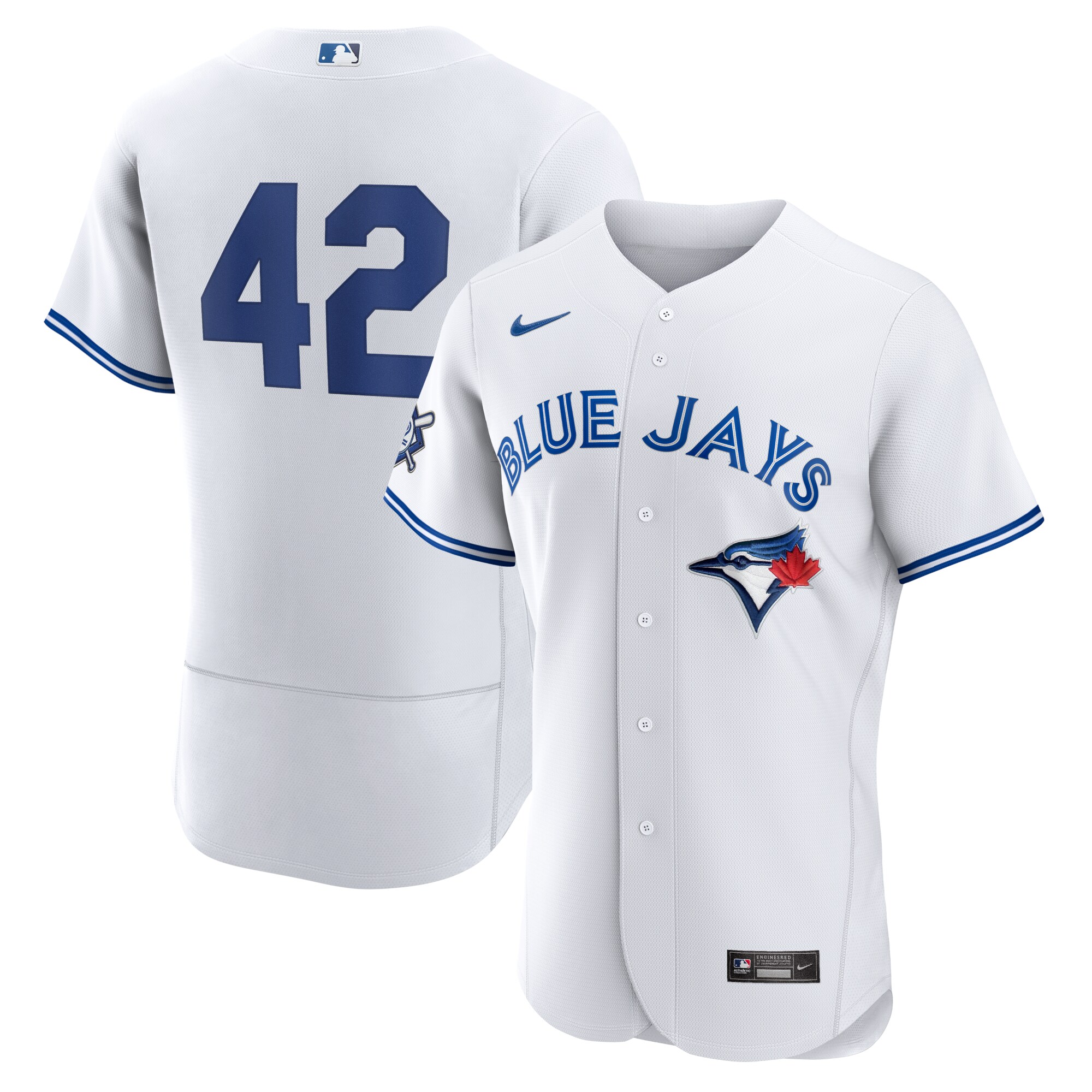 Jackie Robinson Toronto Blue Jays Authentic Player Baseball Jersey - White