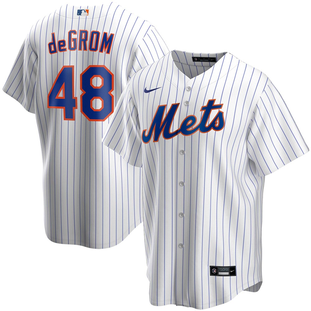 Jacob Degrom New York Mets Home 2020 Player Baseball Jersey - White Color