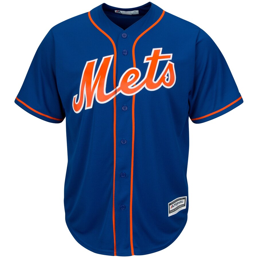 Alternative view of Jacob Degrom New York Mets Majestic Cool Base Player Baseball Jersey - Royal