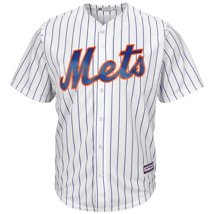 Alternative view of Jacob Degrom New York Mets Majestic Cool Base Player Baseball Jersey - White