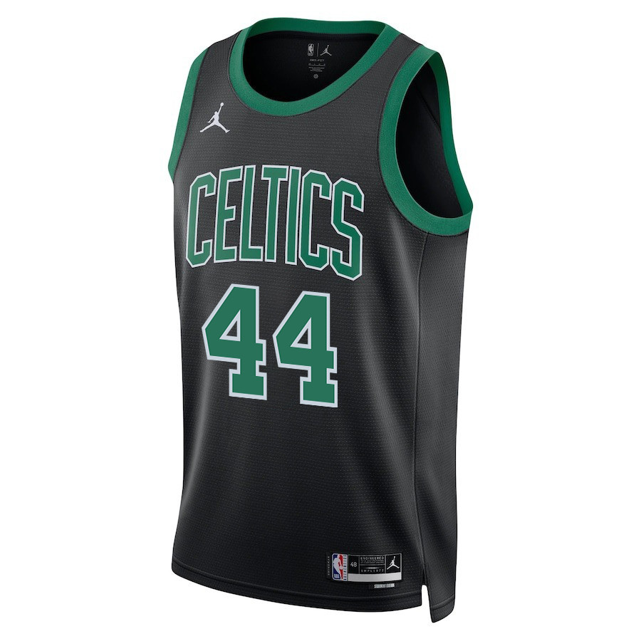 Alternative view of Jaden Springer 44 Boston Celtics 2024 FINALS CHAMPIONS Swingman Basketball Jersey - Statement Edition - Black - JS174