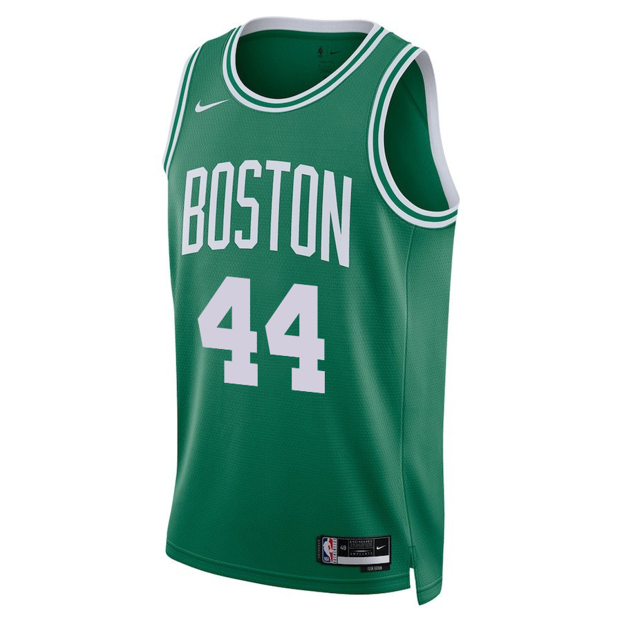 Alternative view of Jaden Springer 44 Boston Celtics 2024 FINALS PATCH Icon Edition Basketball Jersey - Kelly Green - JS317