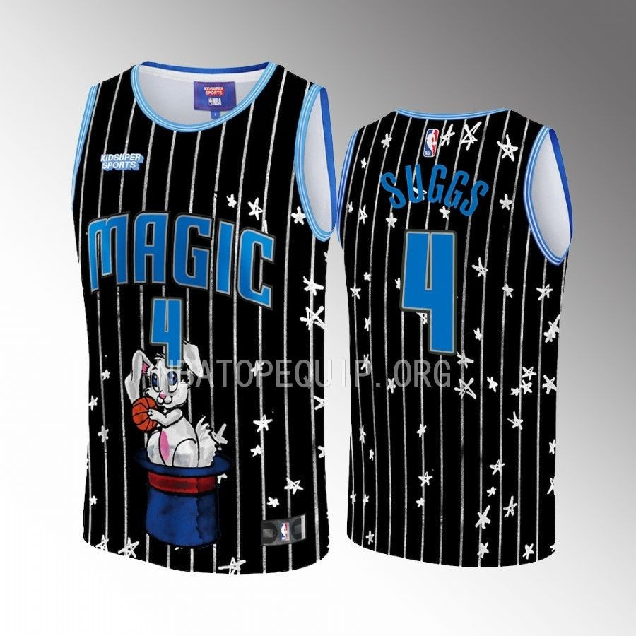Jalen Suggs 4 Orlando Magic NBA & KidSuper Studios Unisex Hometown Basketball Jersey - JS688 