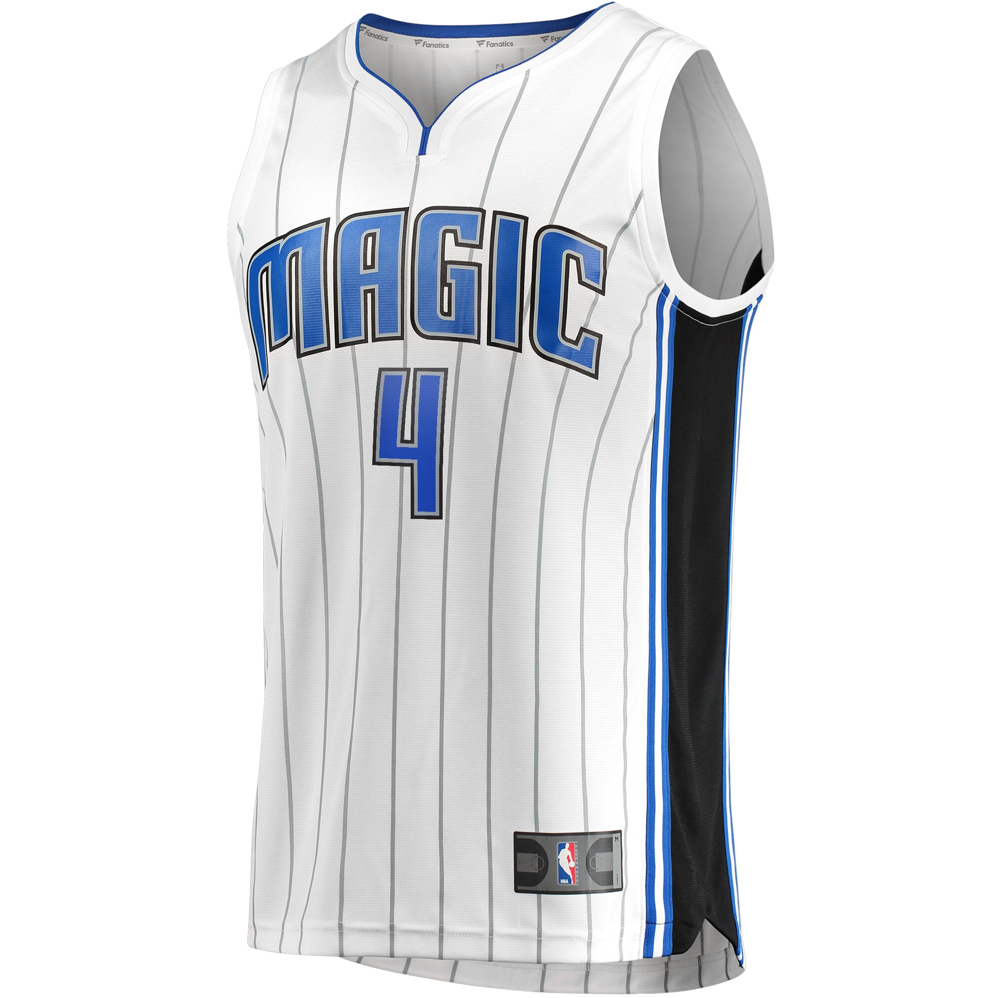Alternative view of Jalen Suggs Orlando Magic Fanatics Fast Break Replica Basketball Jersey - Association Edition - White