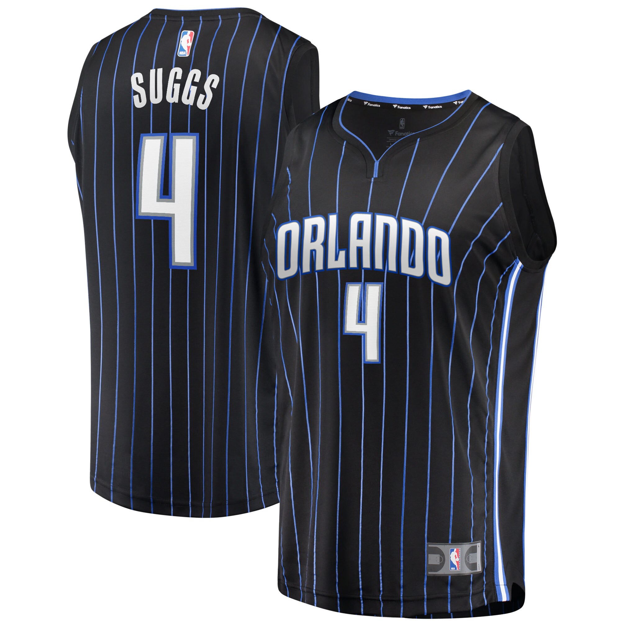 Jalen Suggs Orlando Magic Fanatics Youth 2021/22 Fast Break Replica Basketball Jersey - Icon Edition - Black