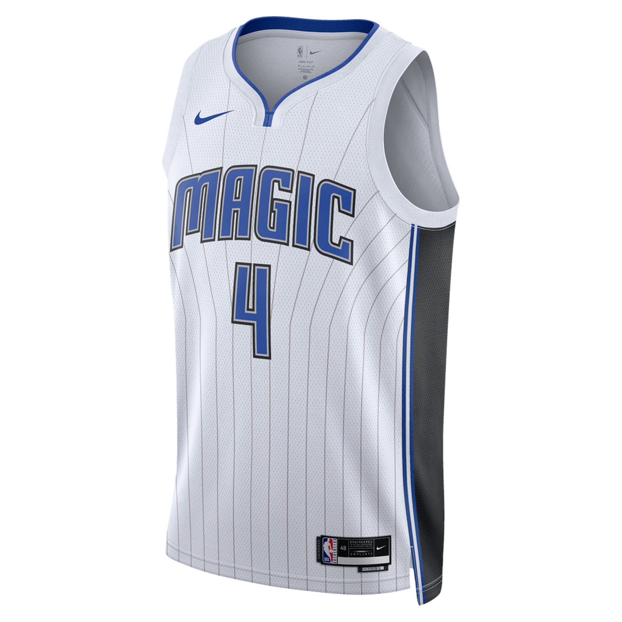Alternative view of Jalen Suggs Orlando Magic Unisex Swingman Basketball Jersey - Association Edition - White