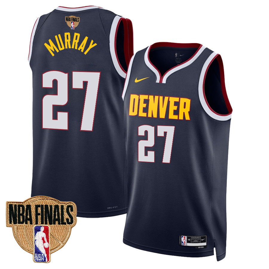 Jamal Murray 27 Denver Nuggets Final Champions 2023 Swingman YOUTH Basketball Jersey - Black - JS246 