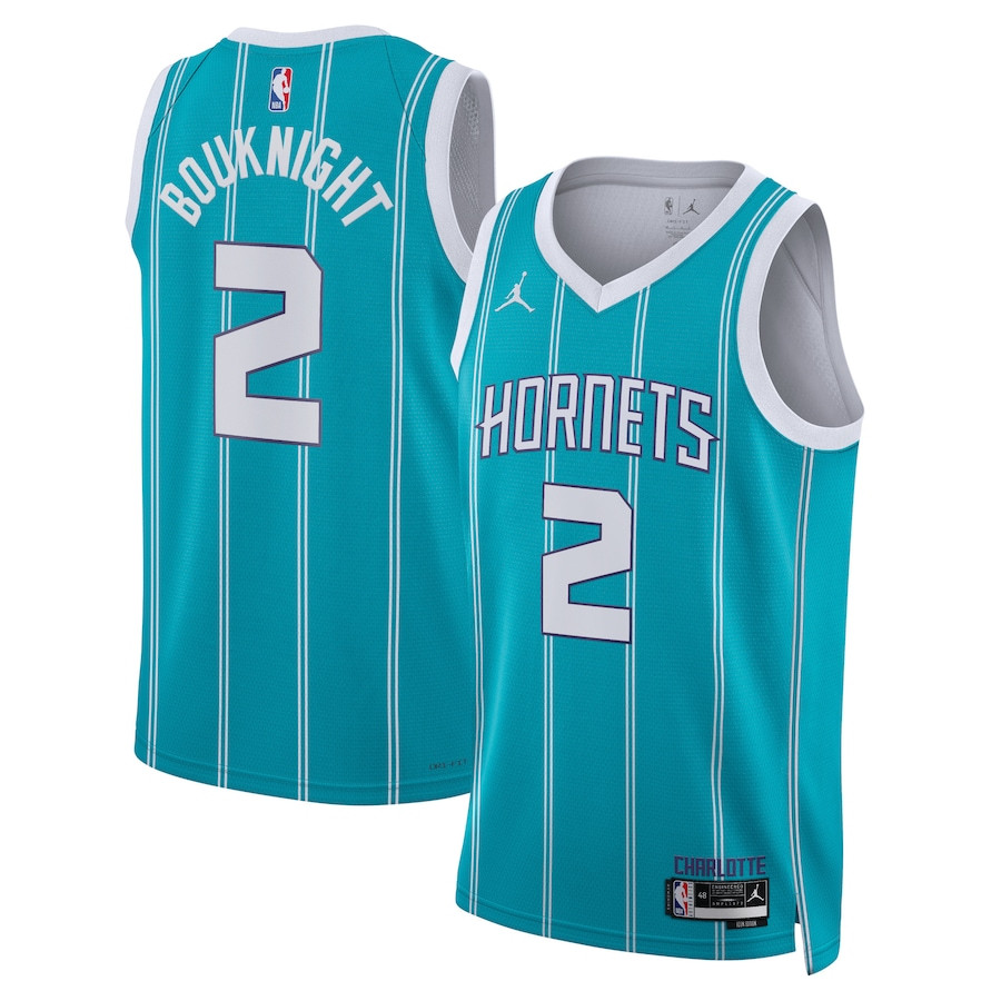 James Bouknight 2 Charlotte Hornets Unisex Swingman Basketball Jersey - Icon Edition - Teal - JS981 