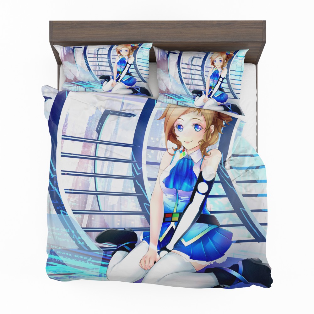 Alternative view of Japanese Anime Girl Bedding Set - Custom Bedding Set