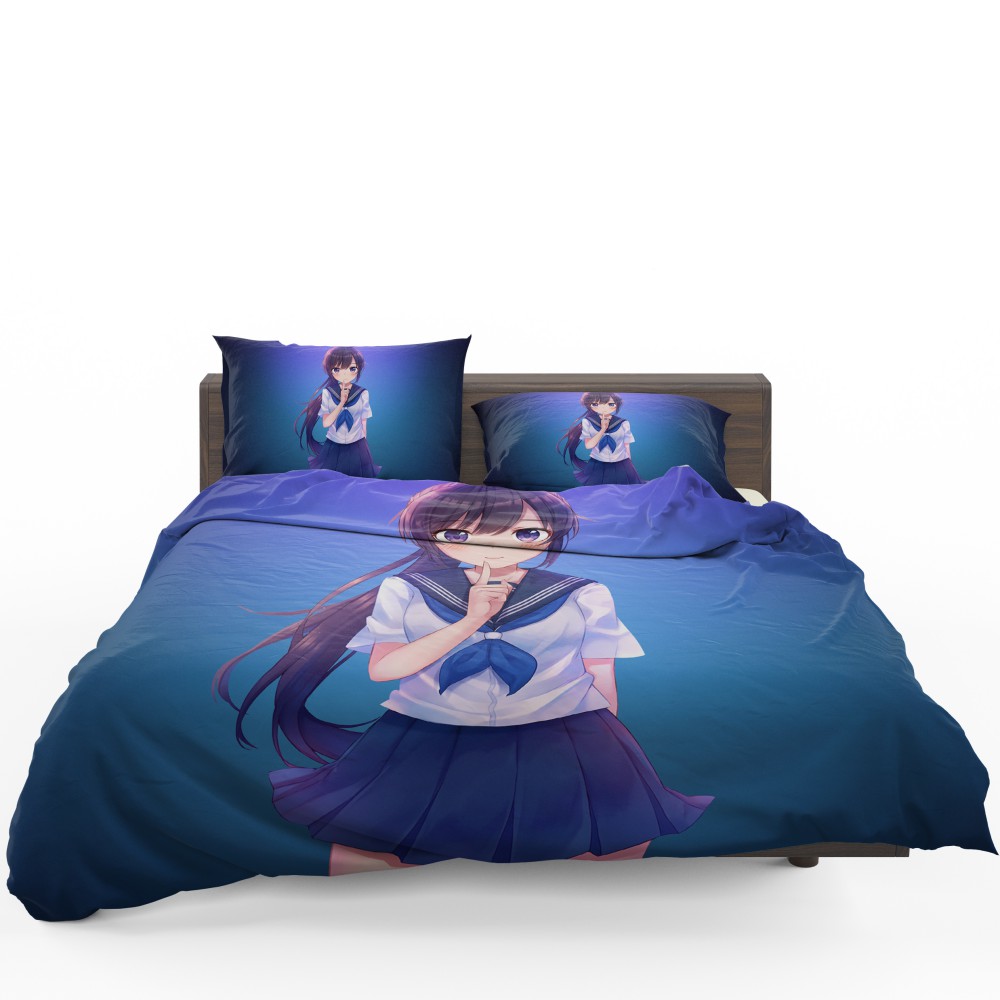 Japanese School Uniform Anime Bedding Set - Custom Bedding Set