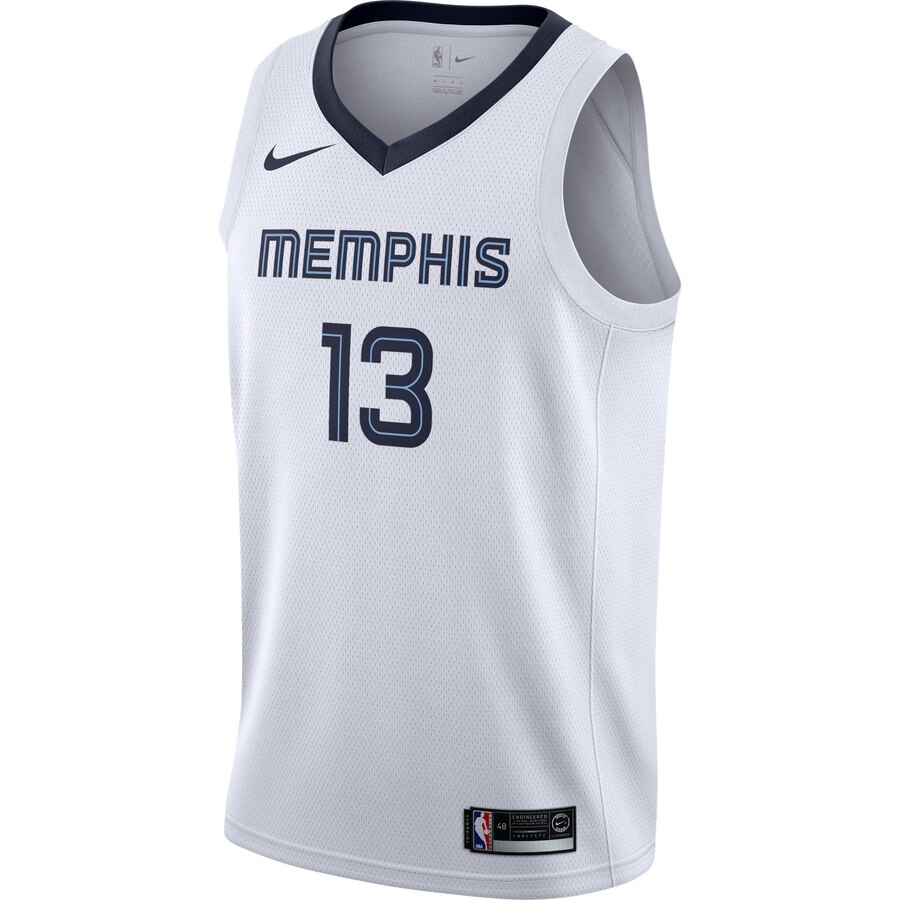 Alternative view of Jaren Jackson Jr. Memphis Grizzlies 2019/2020 Swingman Basketball Jersey - Association Edition - White