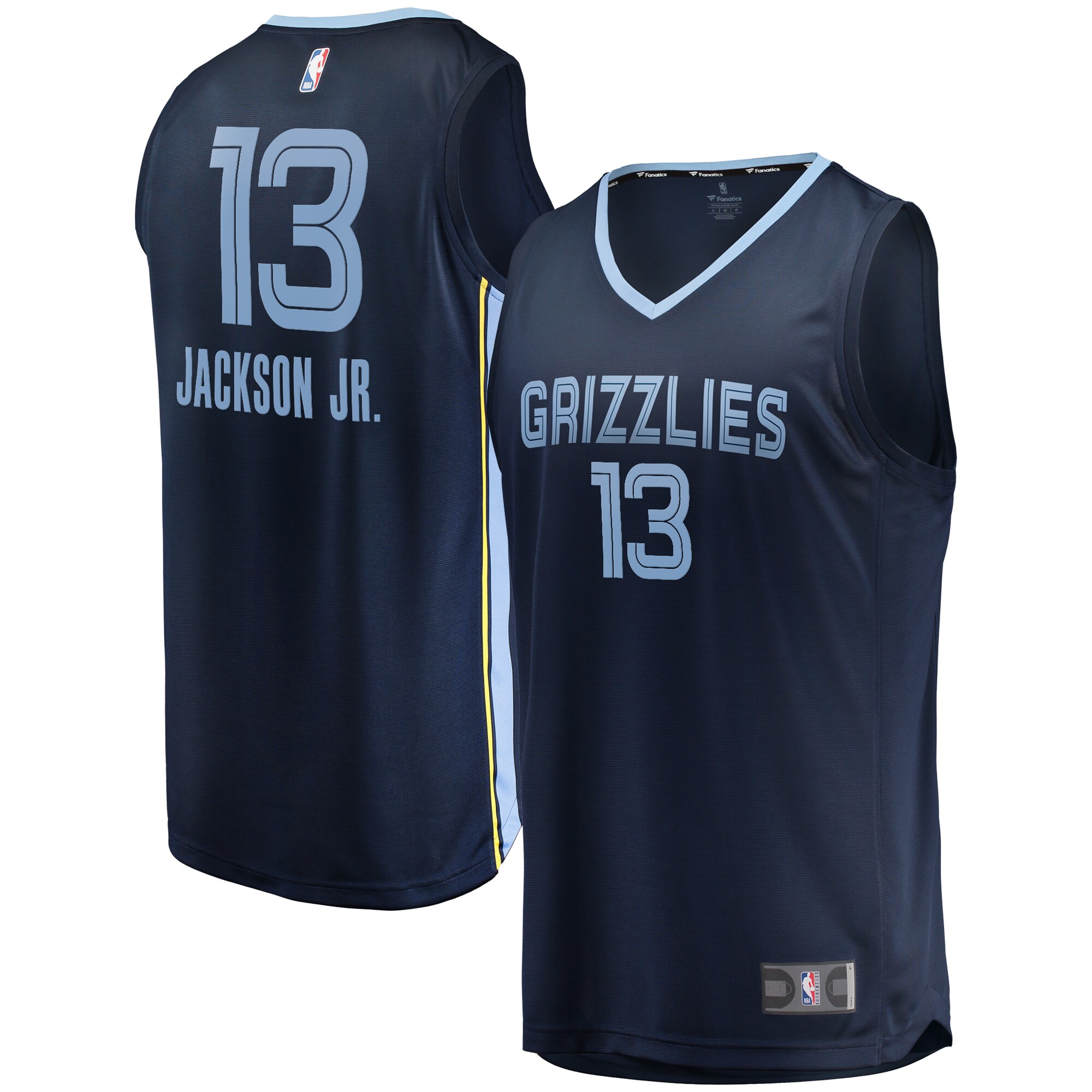 Jaren Jackson Jr. Memphis Grizzlies Fanatics Youth 2021/22 Fast Break Replica Basketball Jersey - Icon Edition - Navy