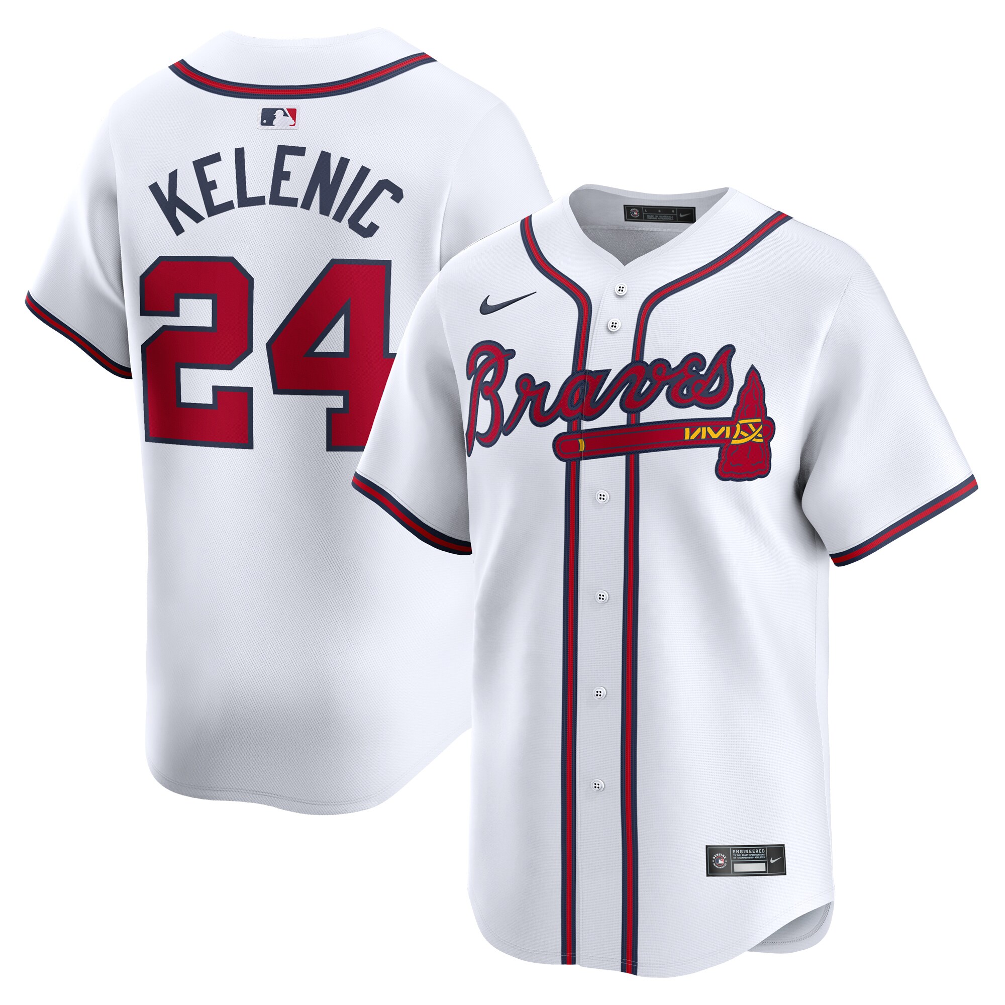 Jarred Kelenic Atlanta Braves Home Limited Player Baseball JerseyÃƒâ€šÃ‚Â ÃƒÂ¢Ã¢â€šÂ¬Ã¢â‚¬Å“ White