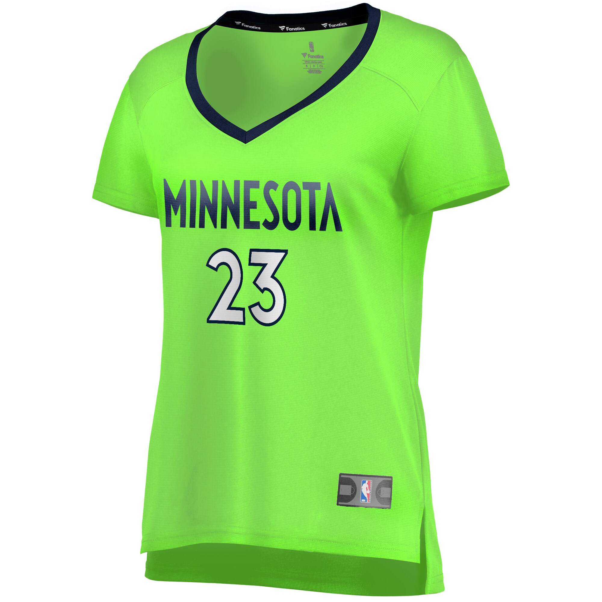 Alternative view of Jarrett Culver Minnesota Timberwolves Fanatics Women's Fast Break Replica Basketball Jersey Green - Statement Edition